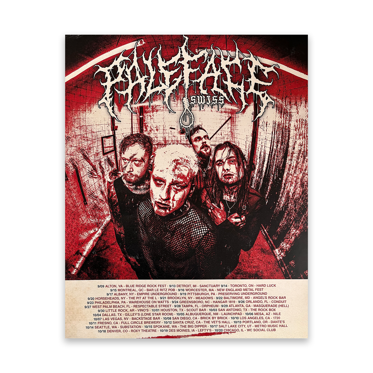 Paleface Swiss - Tour Poster