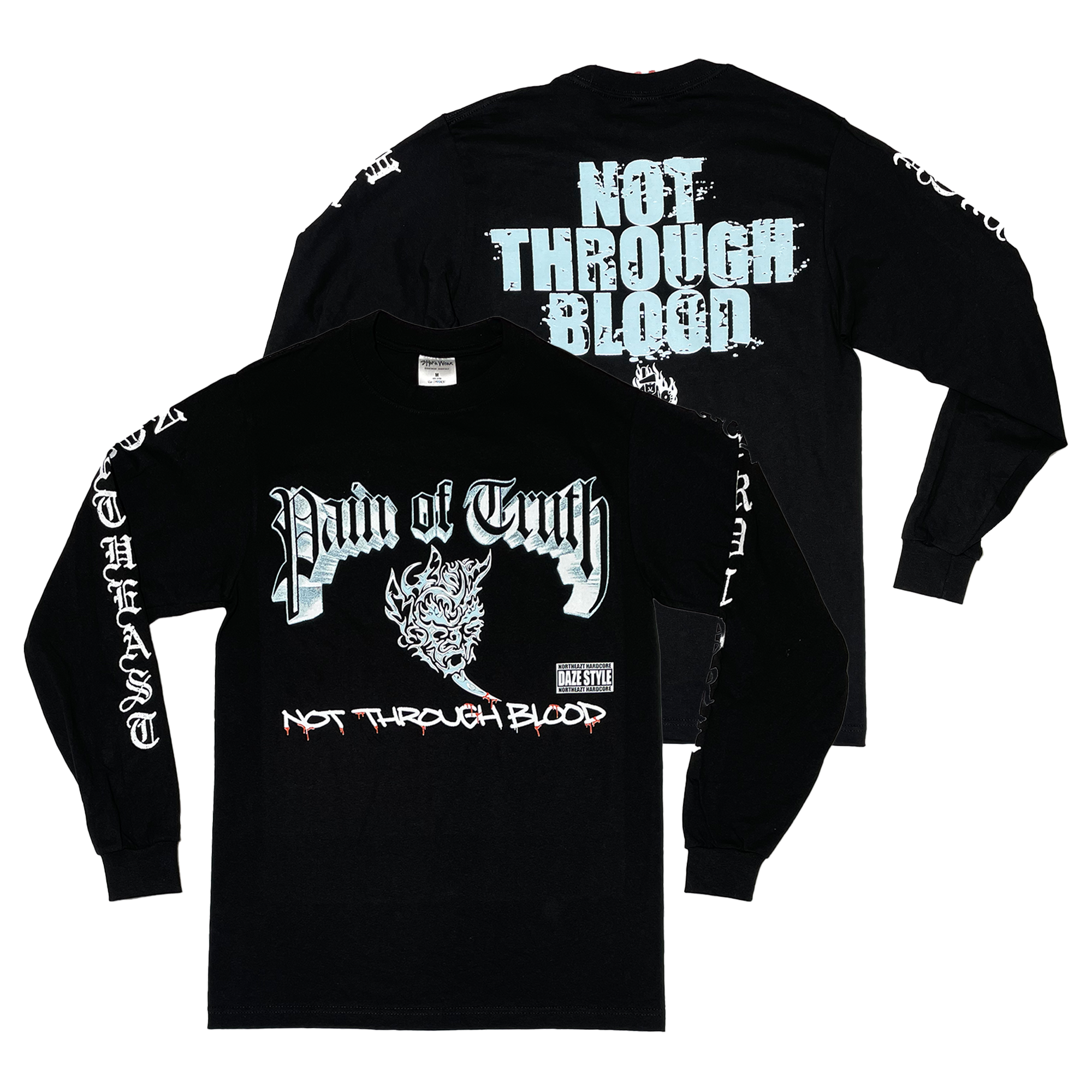 Pain Of Truth - Not Through Blood Longsleeve
