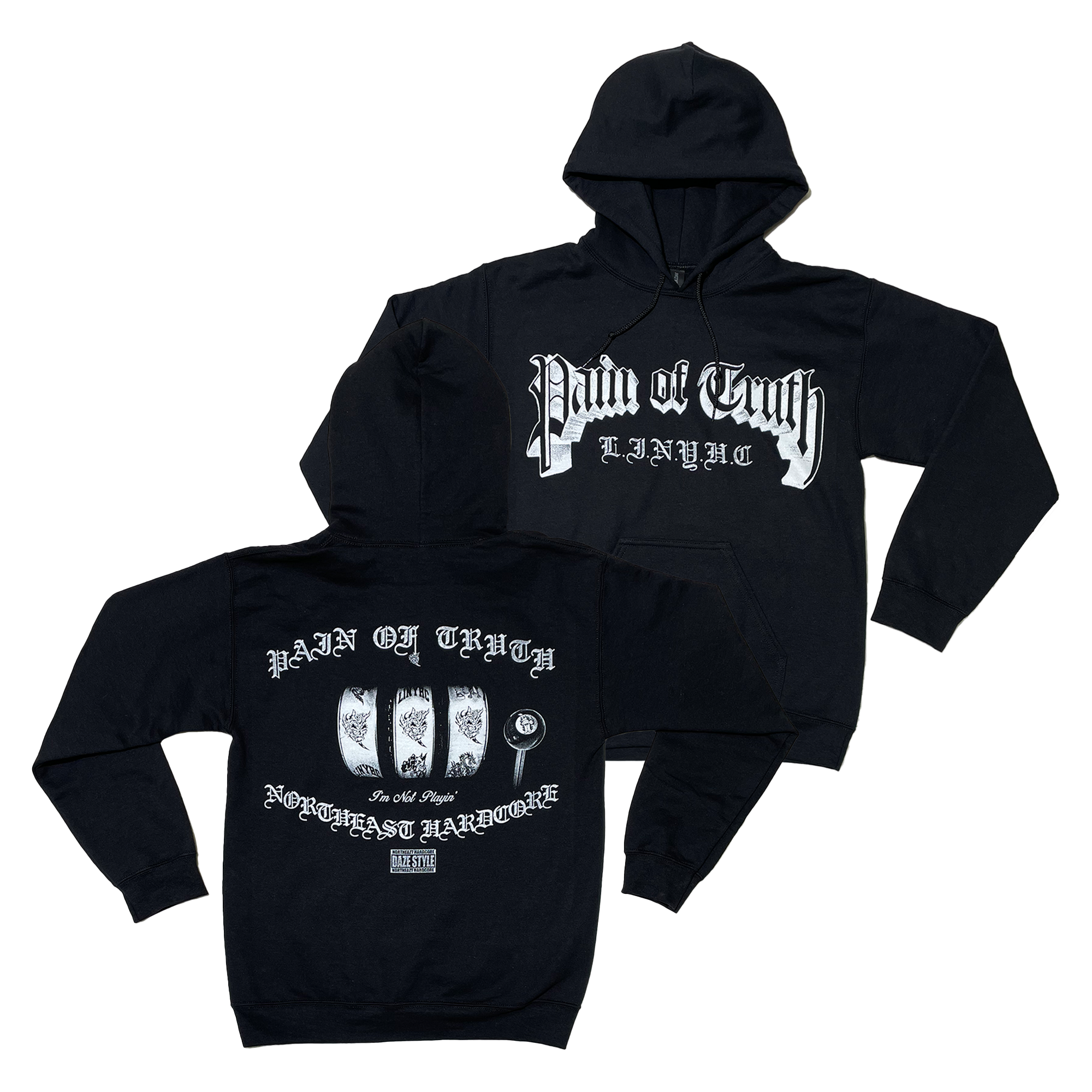 Pain of Truth -  LINYHC Black Hoodie