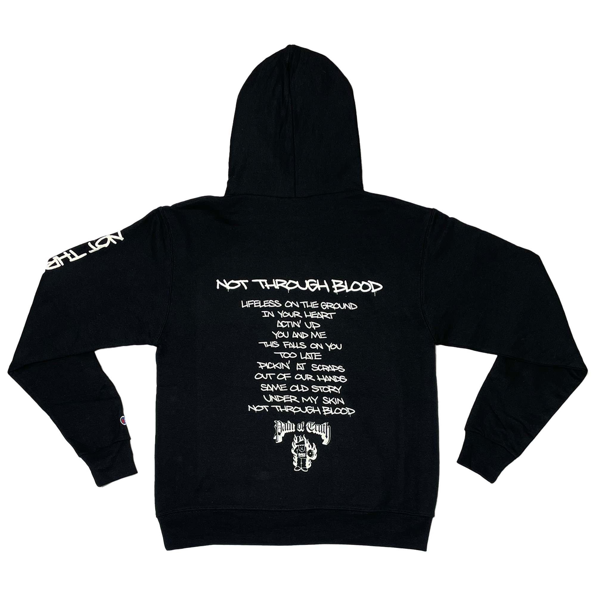 Pain of Truth - Graffiti Black Hoodie