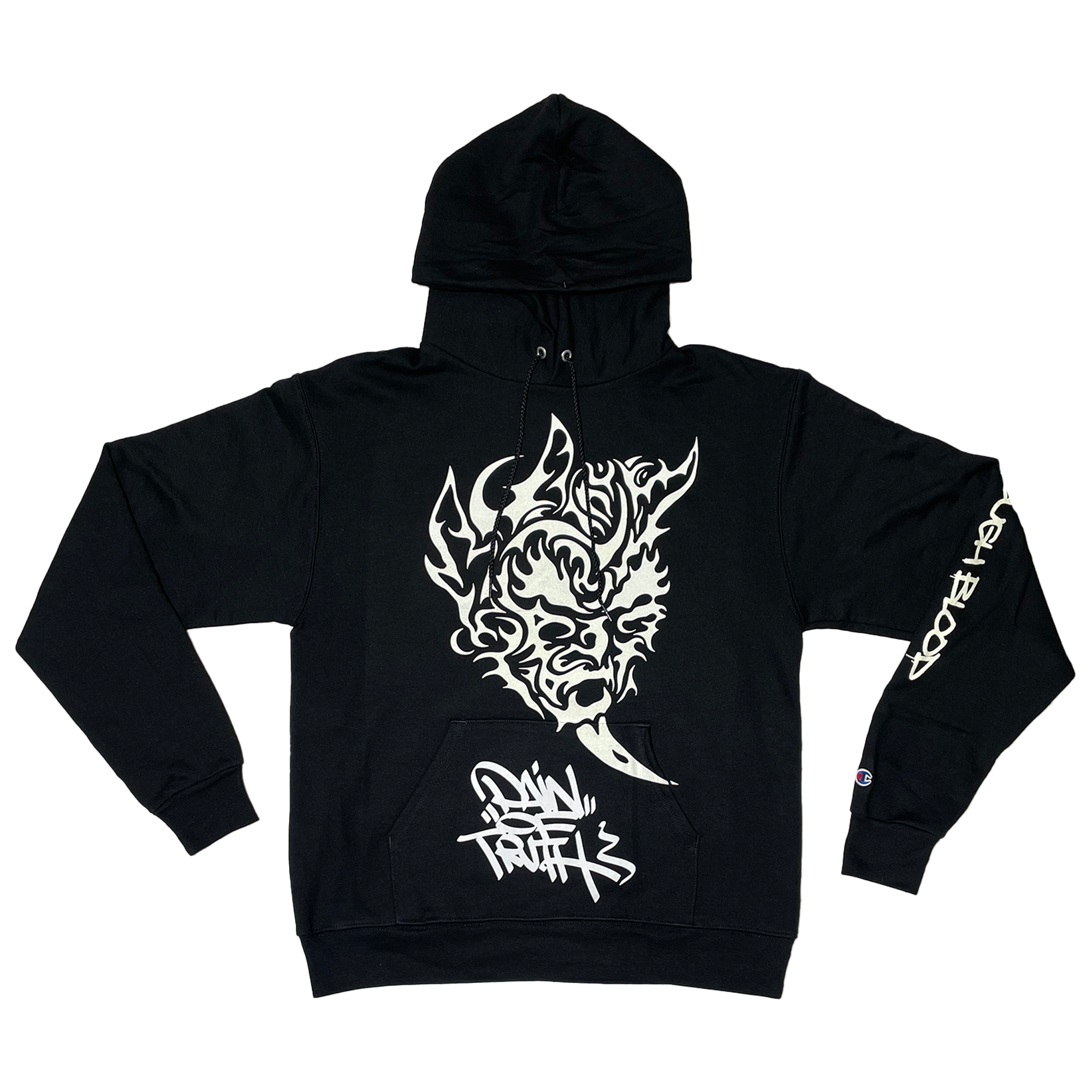 Pain of Truth - Graffiti Black Hoodie