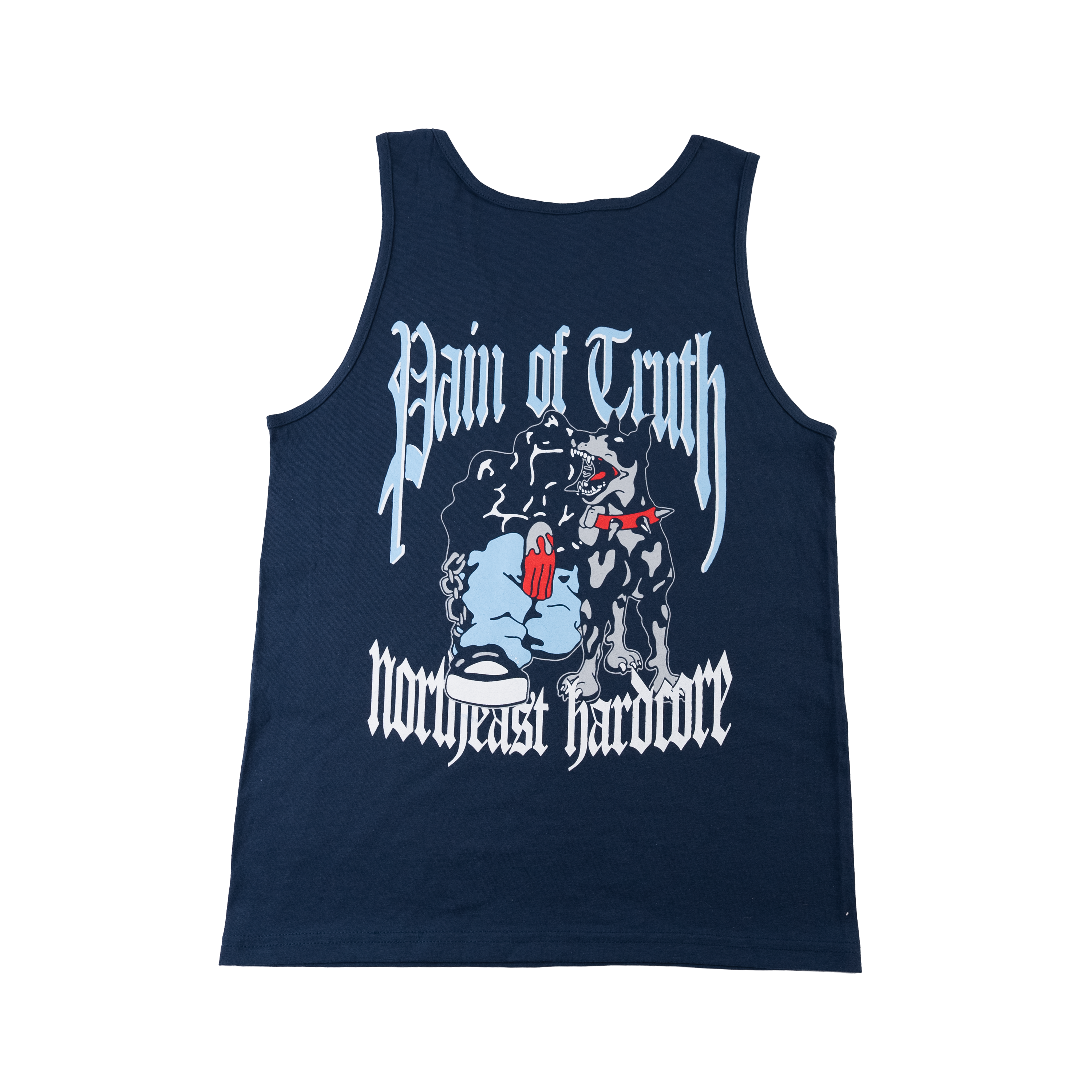 Pain Of Truth - Northeast HC Navy Blue Tank Top
