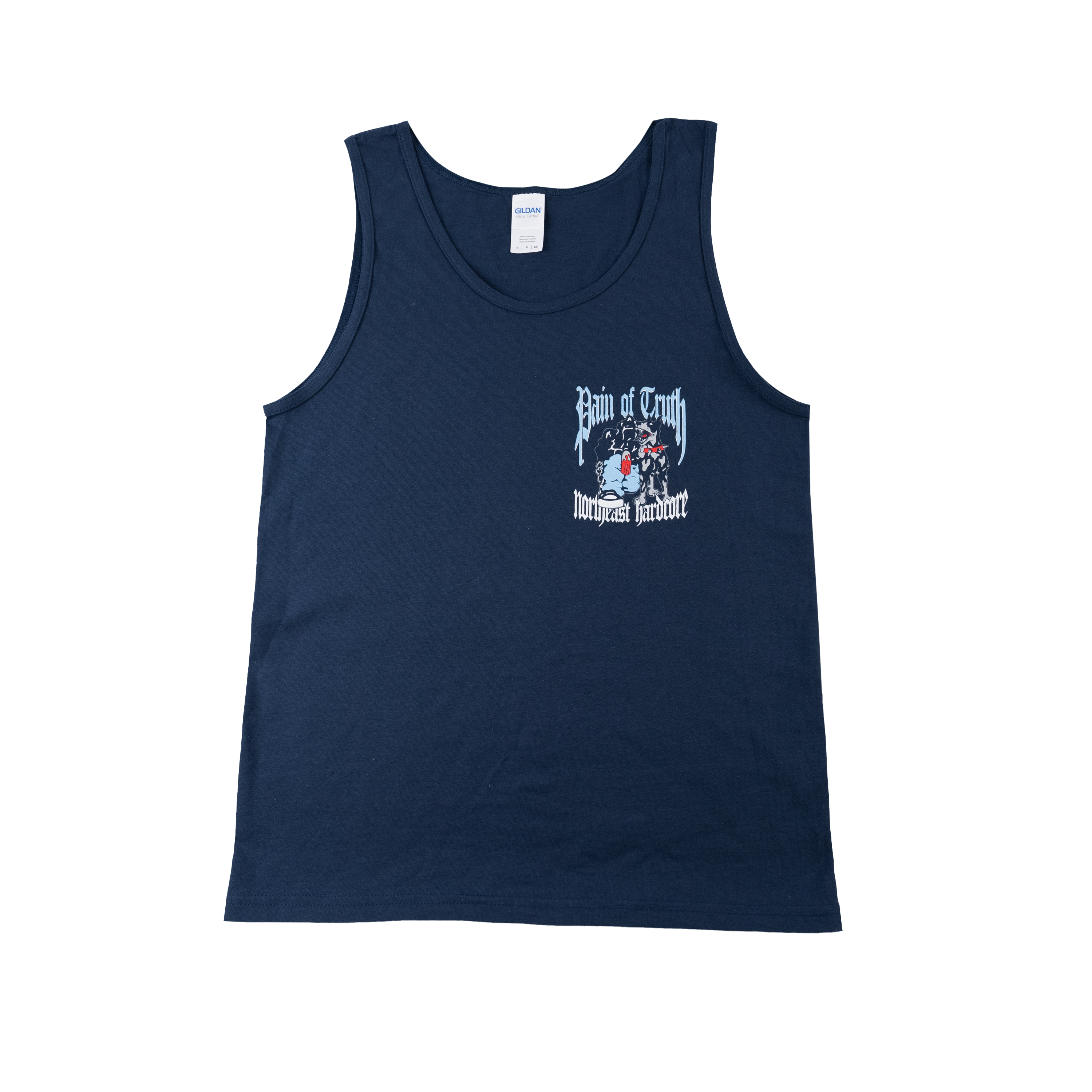 Pain Of Truth - Northeast HC Navy Blue Tank Top