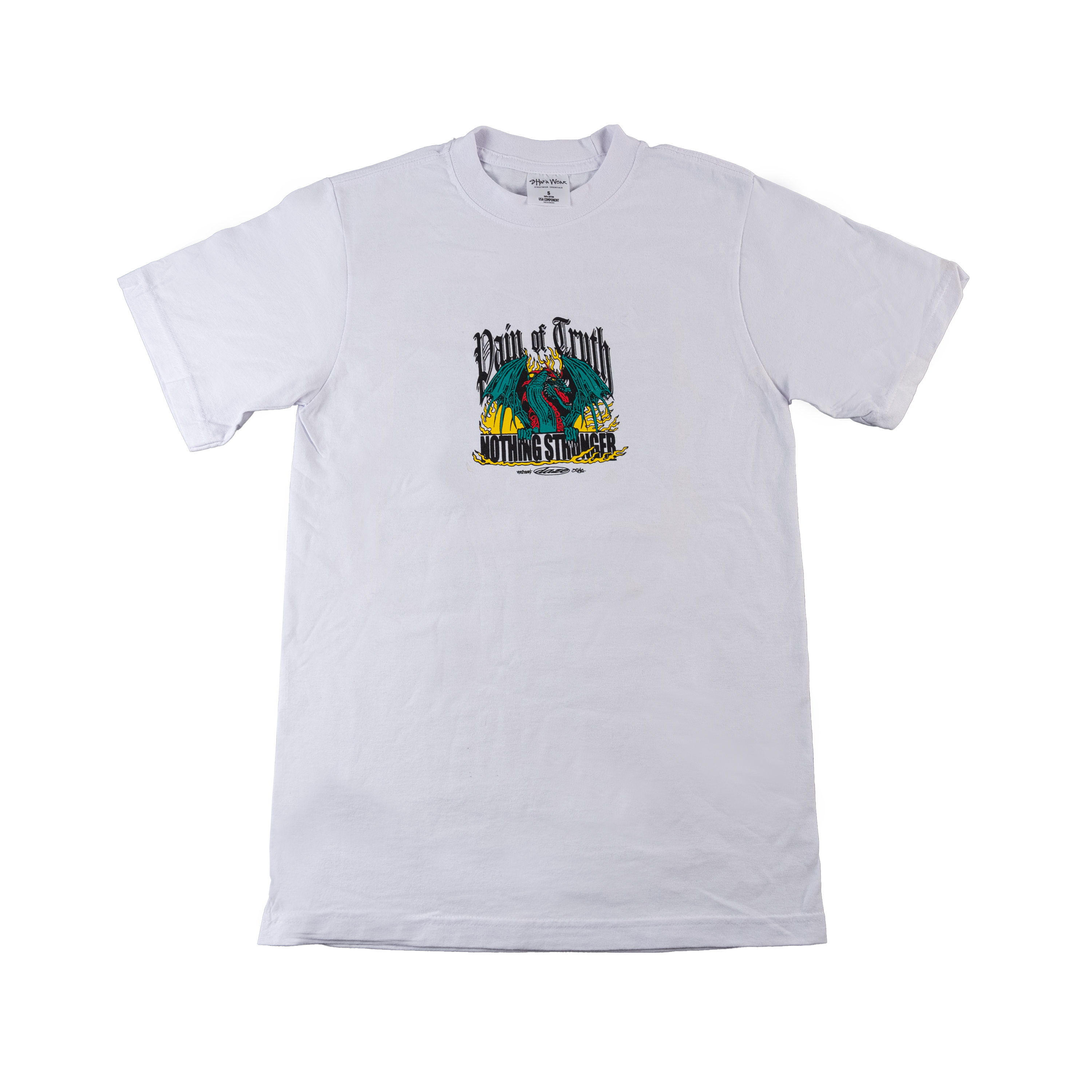 Pain Of Truth - Nothing Stronger White T-Shirt