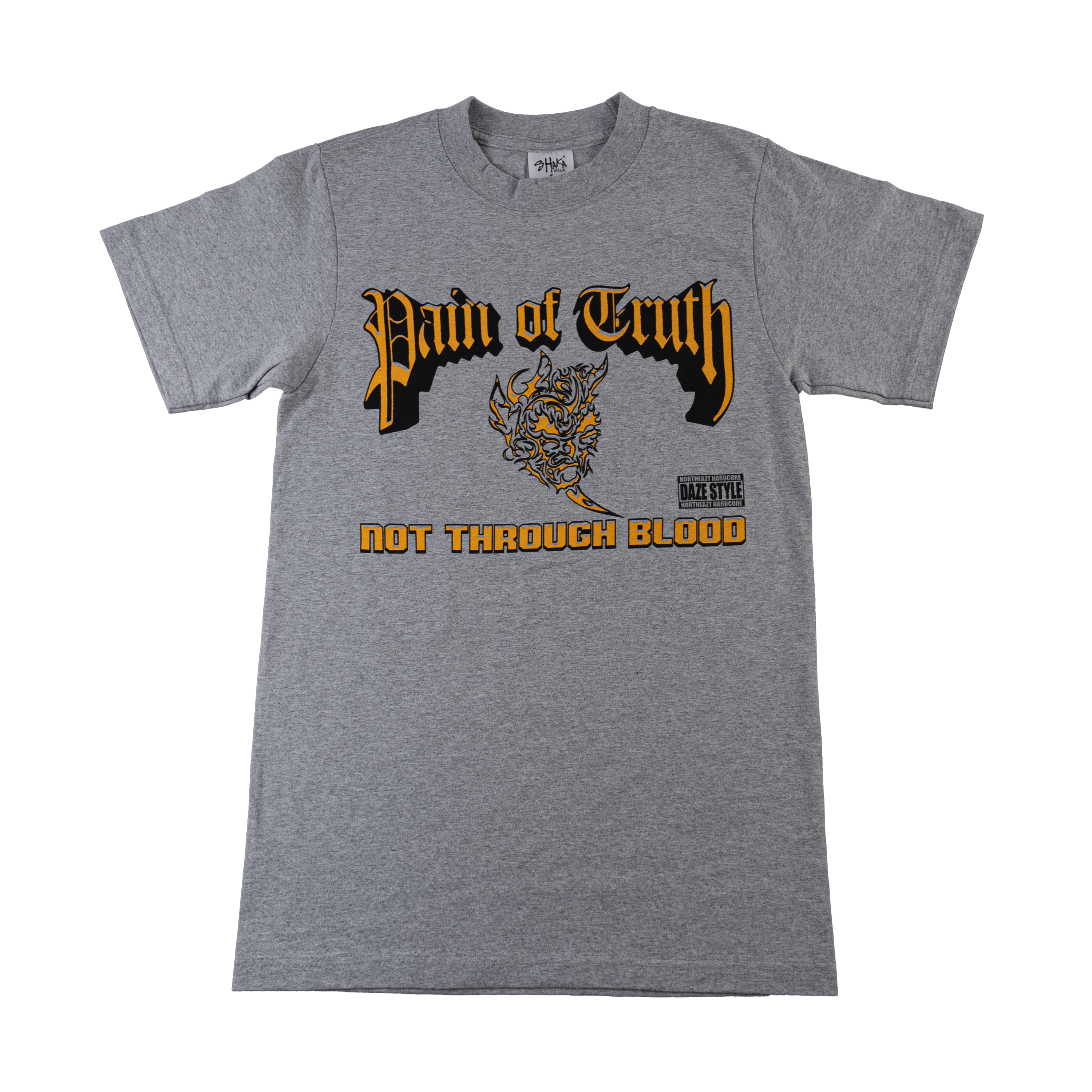 Pain Of Truth - Not Through Blood Grey T-Shirt