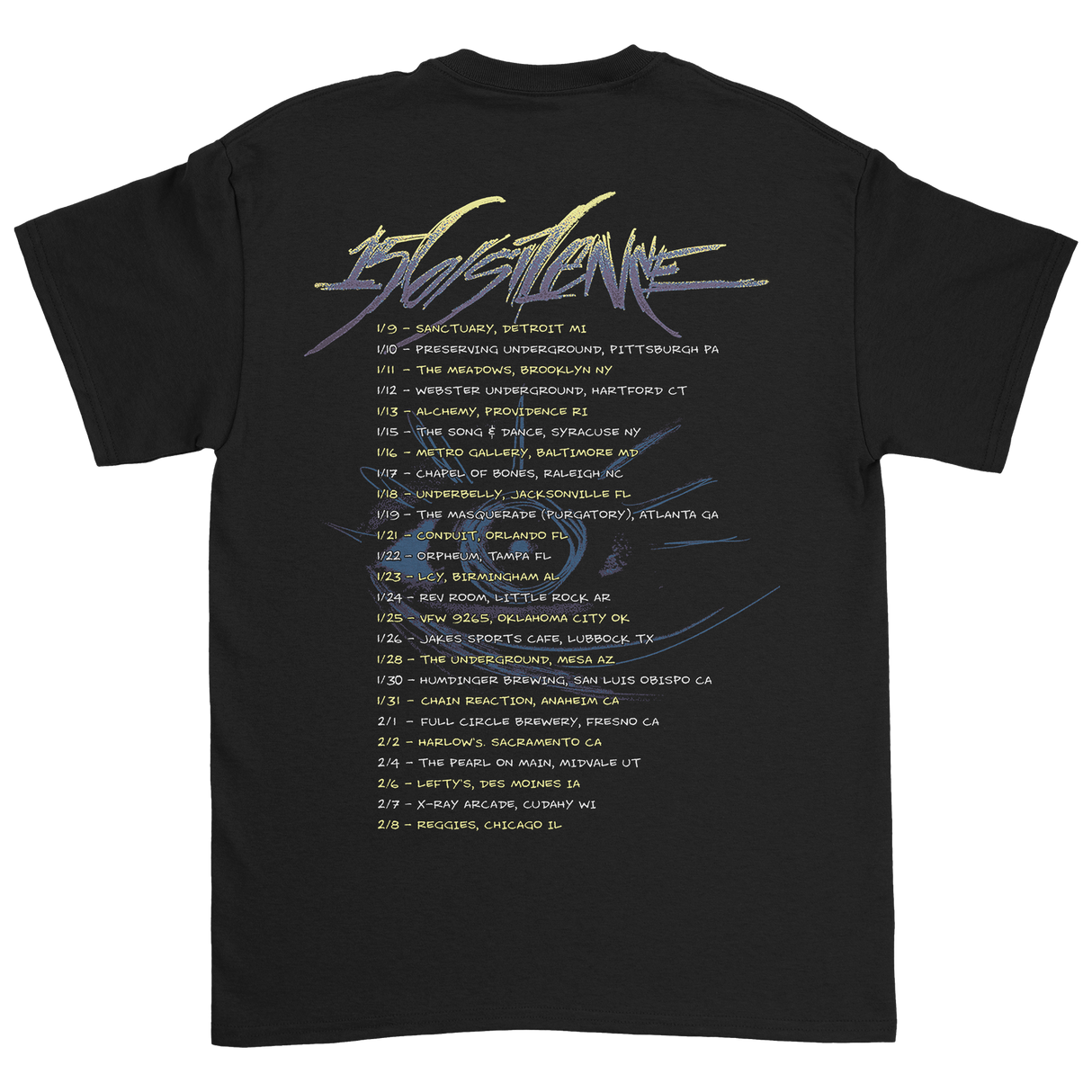 156/Silence - Tour T-Shirt