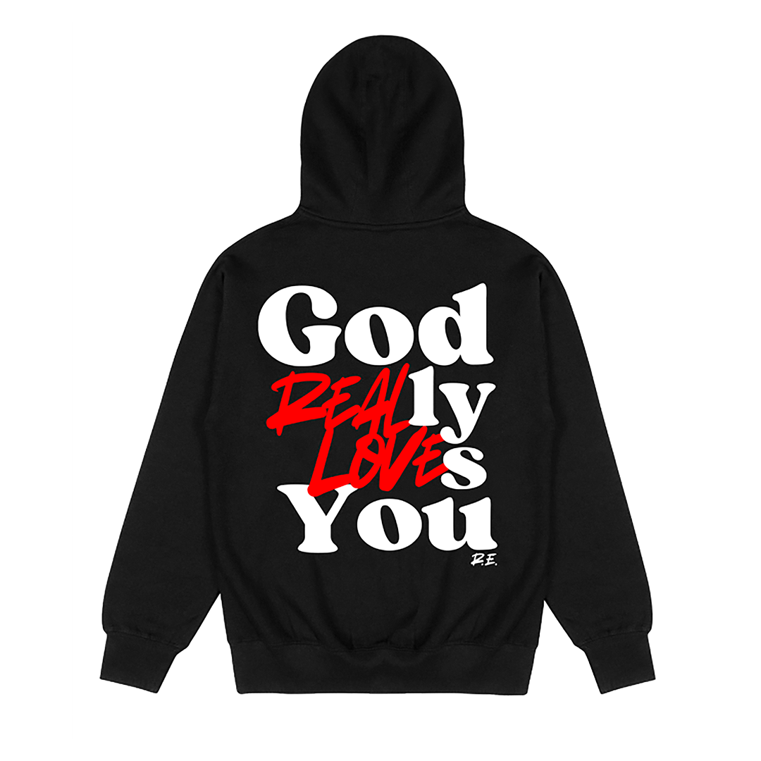 Ryan Ellis - God Really Loves You Black Hoodie