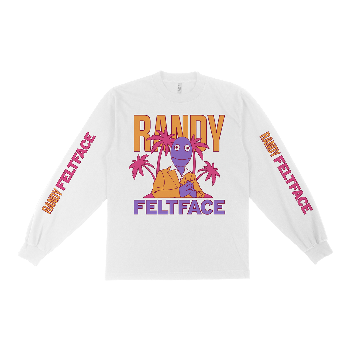 Randy Feltface - Palm Tree Long Sleeve (Pre-Order)