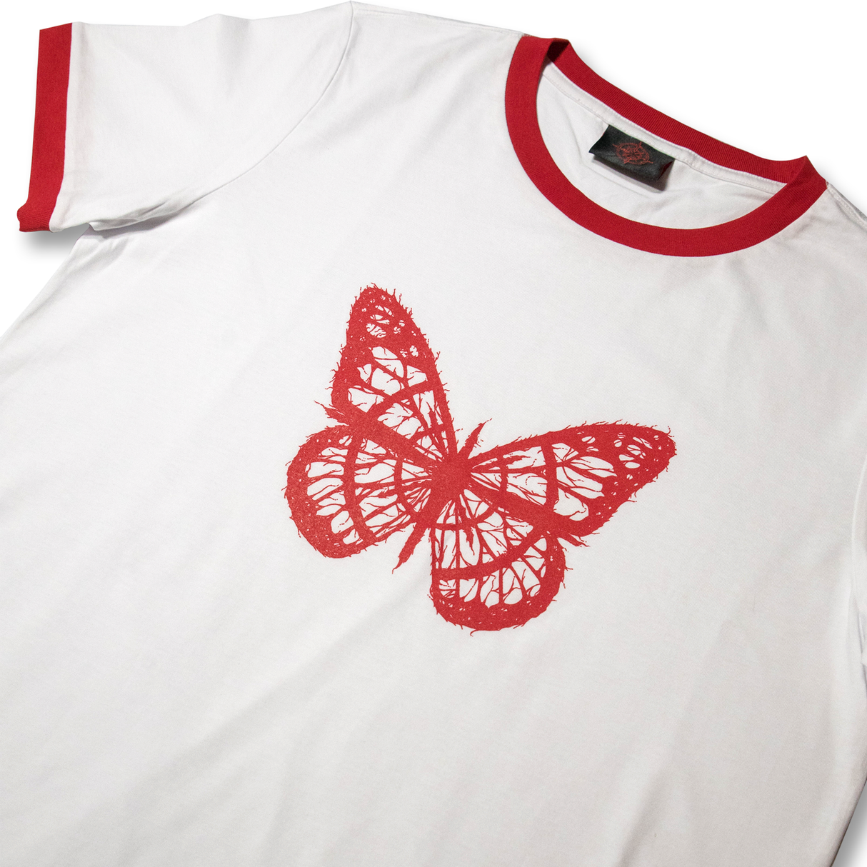 Vamachara - BUTTERFLY WOMEN'S RINGER TEE