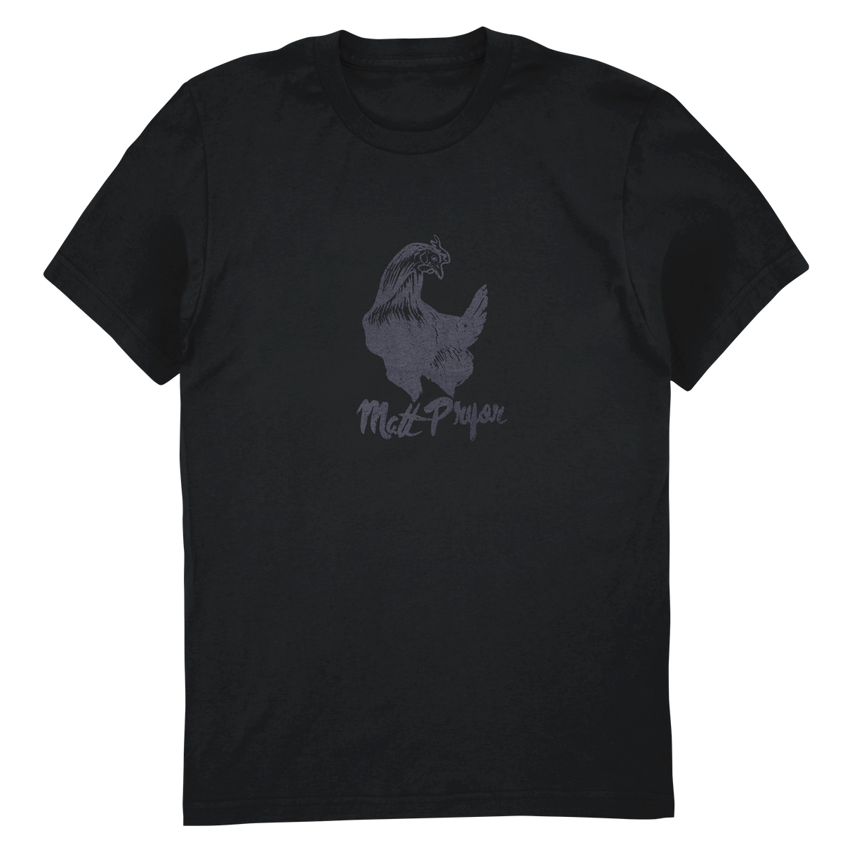 Matt Pryor -  Rooster T-Shirt - Black