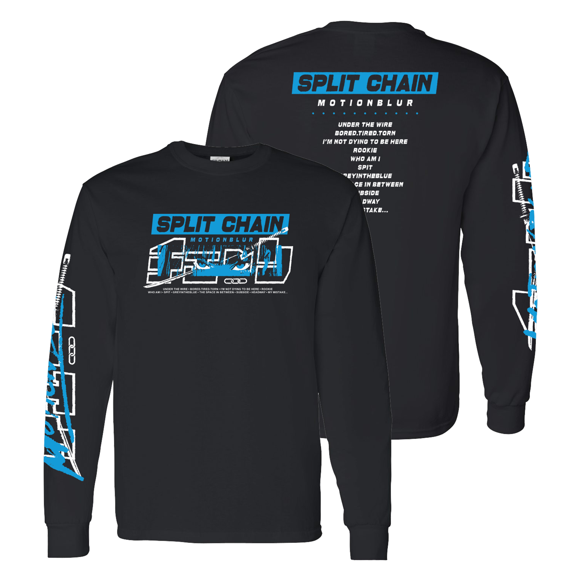 Split Chain - US Exclusive motionblur Long Sleeve (Pre-Order)