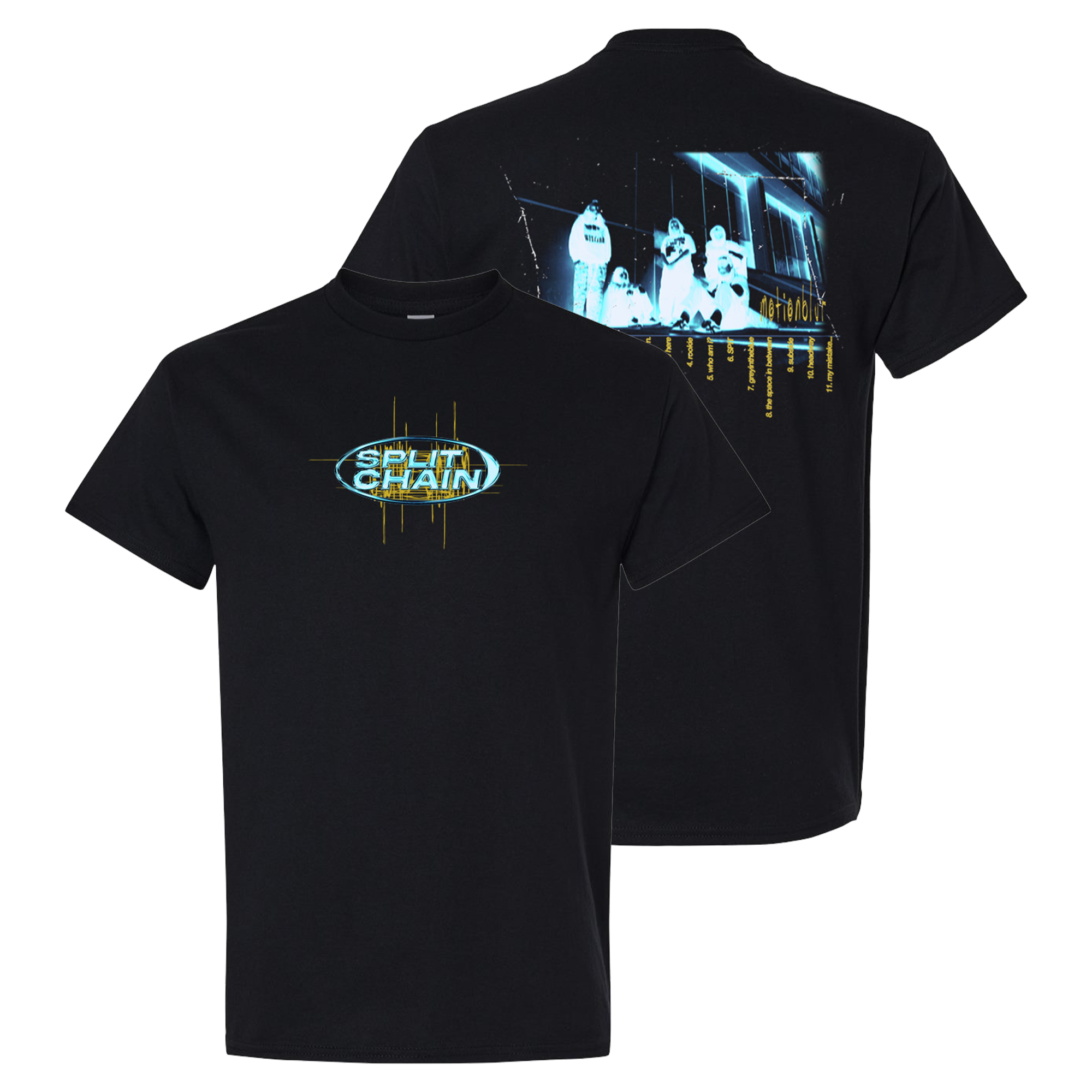 Split Chain - Scratchy Logo T-Shirt (Pre-Order)
