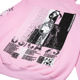 Static Dress - TOUR DATES PINK HOODIE