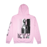 Static Dress - TOUR DATES PINK HOODIE