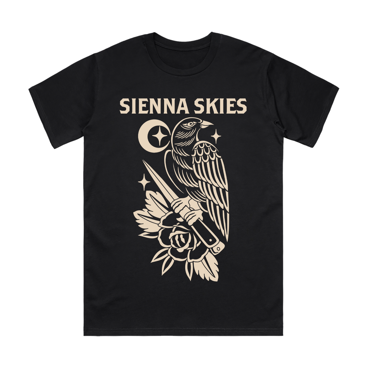 Passion Eight Records - Sienna Skies - Crow Tee