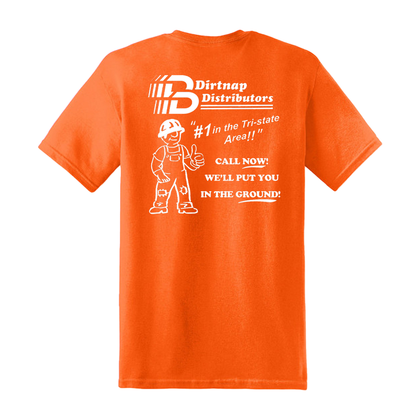 Stanley Sievers - Dirtnap Distributers Tee (Orange) (Pre-Order)