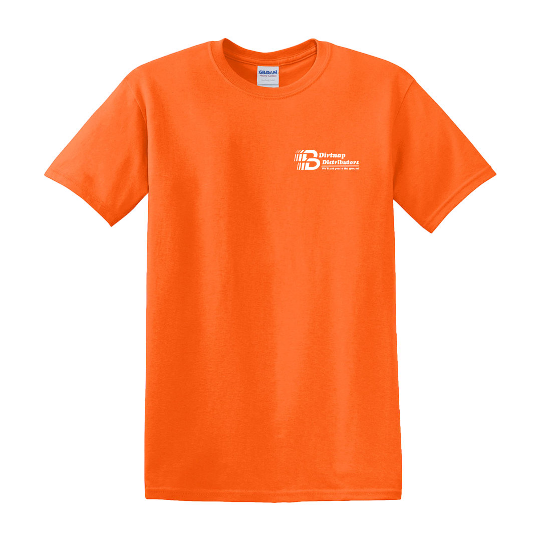 Stanley Sievers - Dirtnap Distributers Tee (Orange) (Pre-Order)