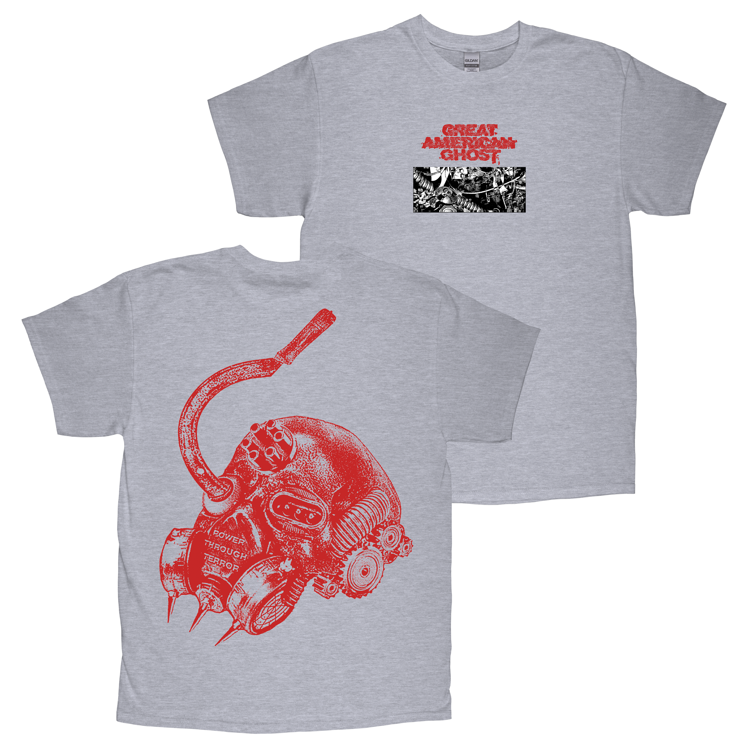 Great American Ghost - Sickle Mask T-Shirt