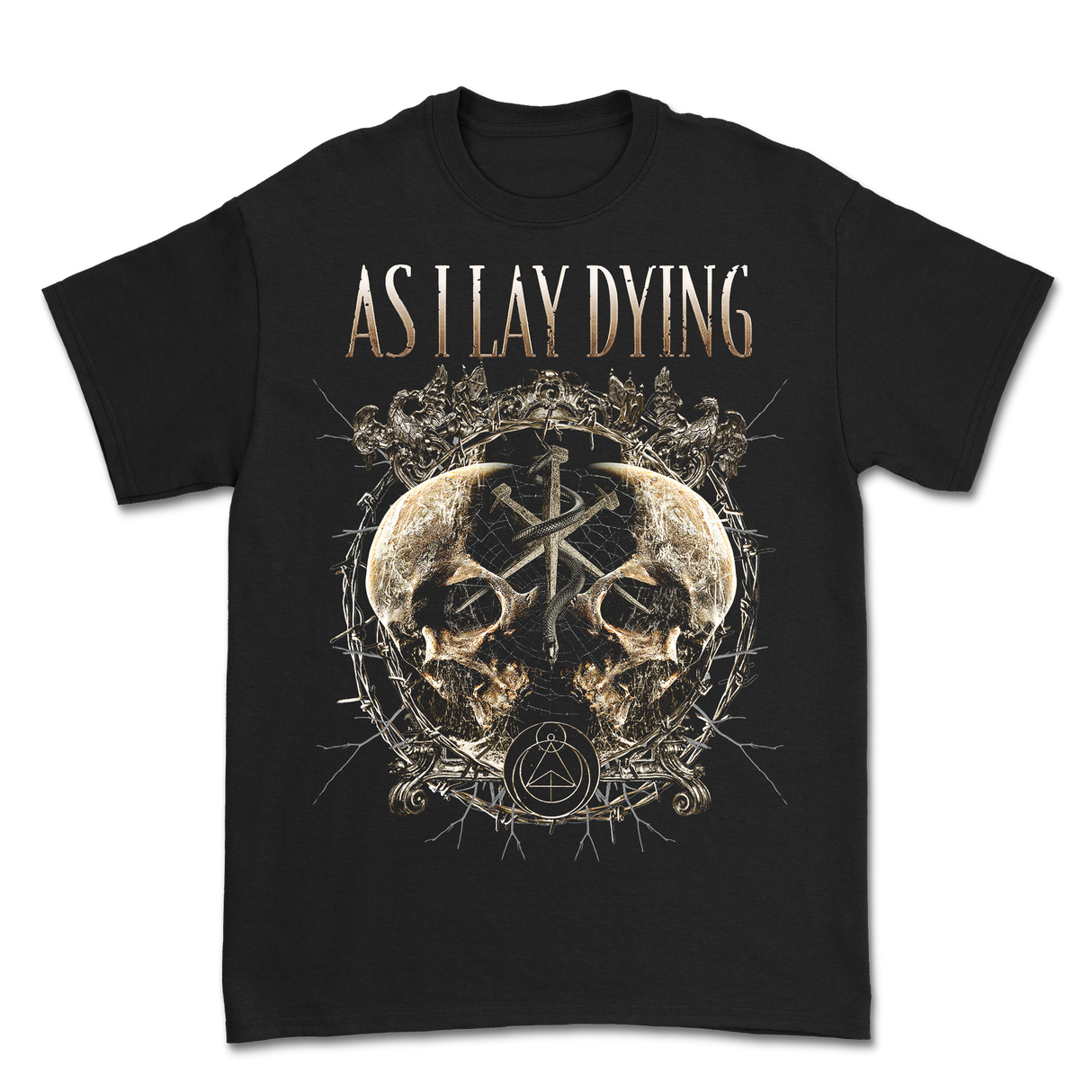 As I Lay Dying - Skull Snake Spike T-Shirt