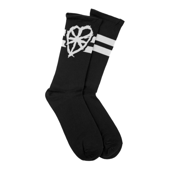 Alpha Wolf - Black & White Socks