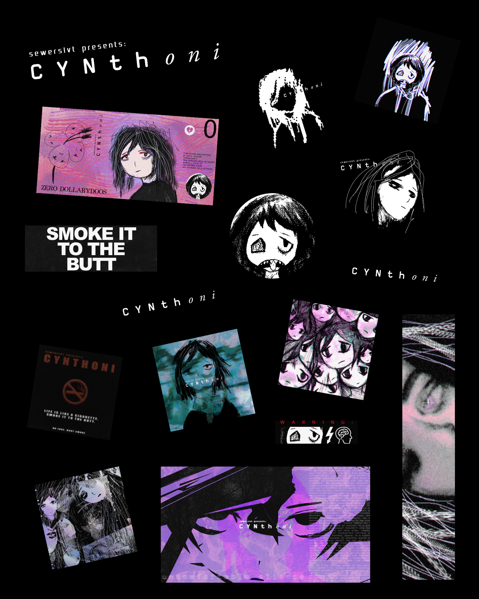 Cynthoni - Sticker Sheet 2.0