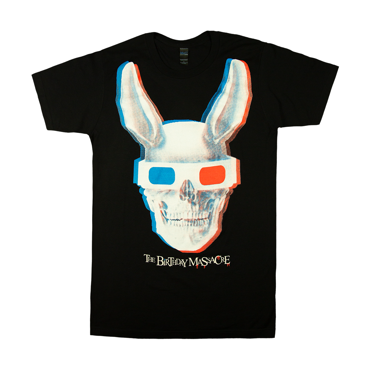 The Birthday Massacre - 3D Skull Tee