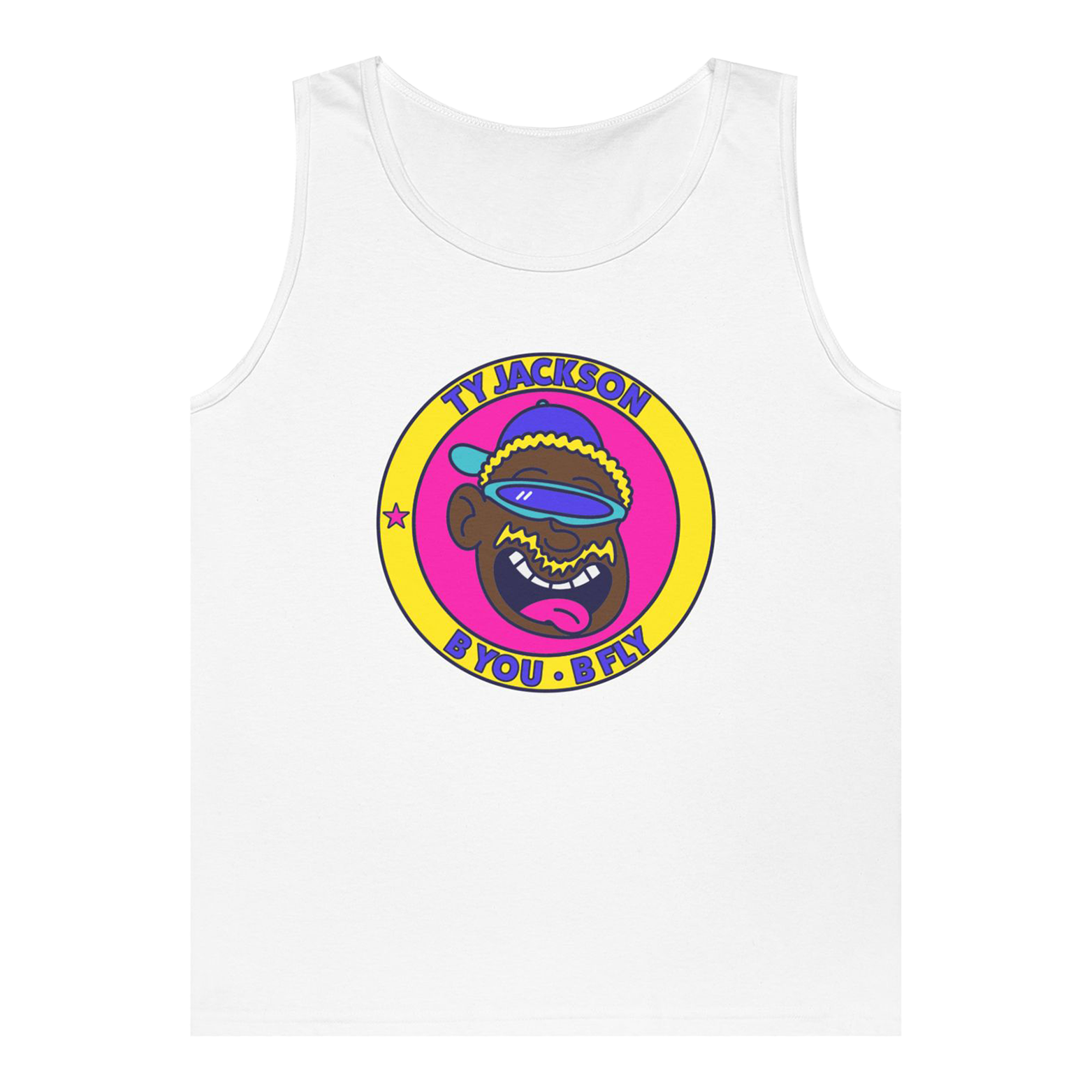 Ty Jackson - B You B Fly White Tank