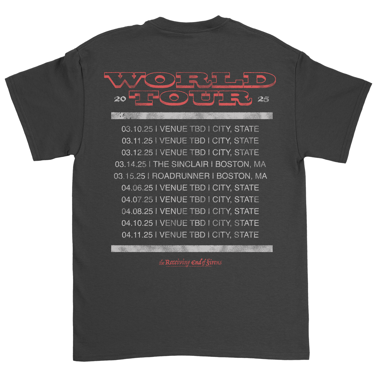 World Tour Tee (Pre-Order)