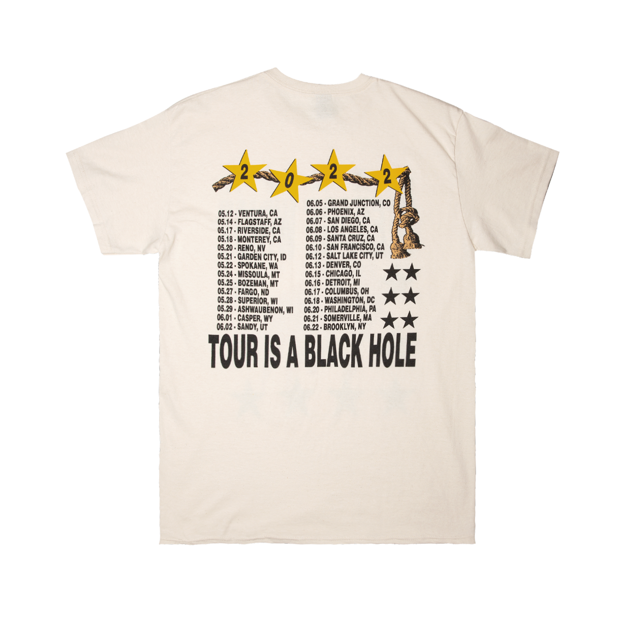 Teenage Wrist - Tour is a Black Hole Tee