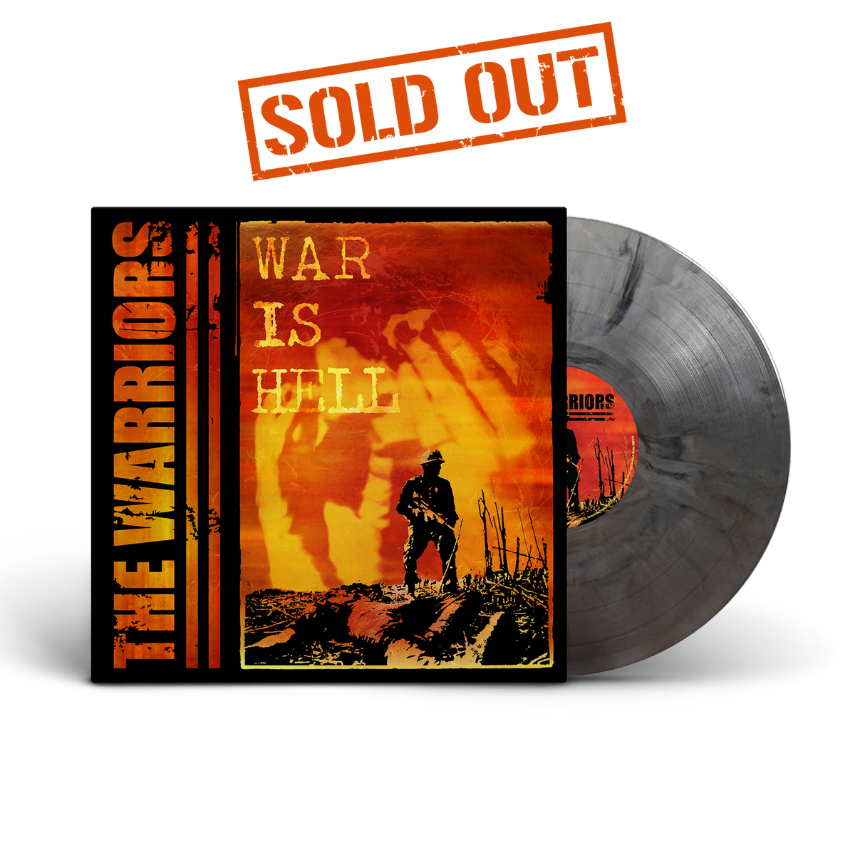 The Warriors - War Is Hell Vinyl - Gun Metal