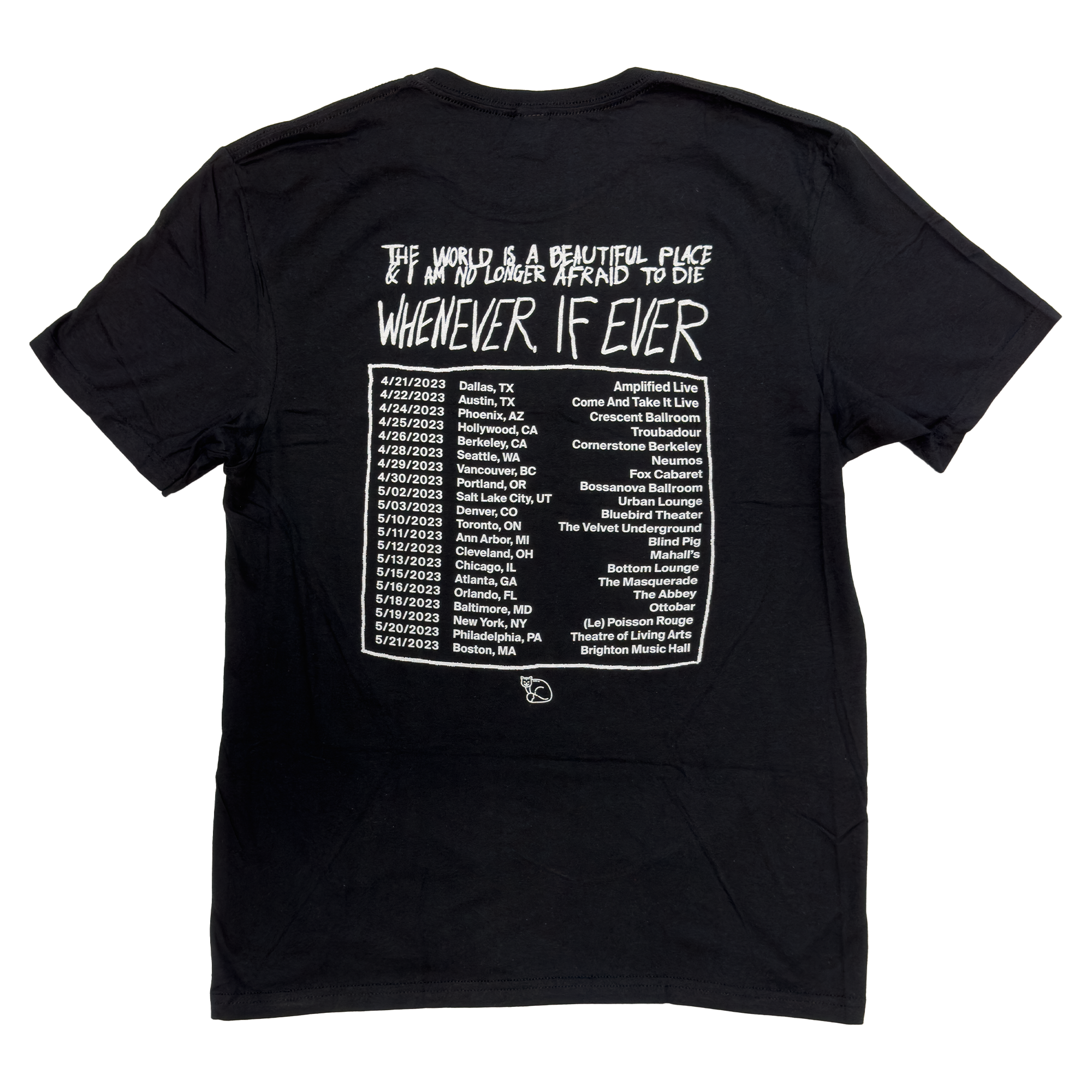 TWIABP - Whenever Tour Shirt
