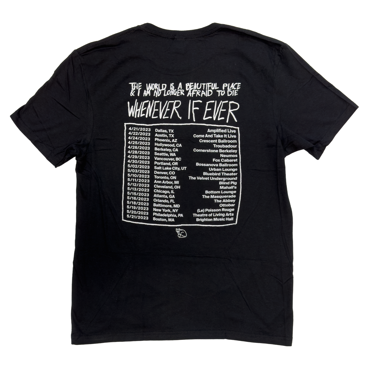 TWIABP - Whenever Tour Shirt