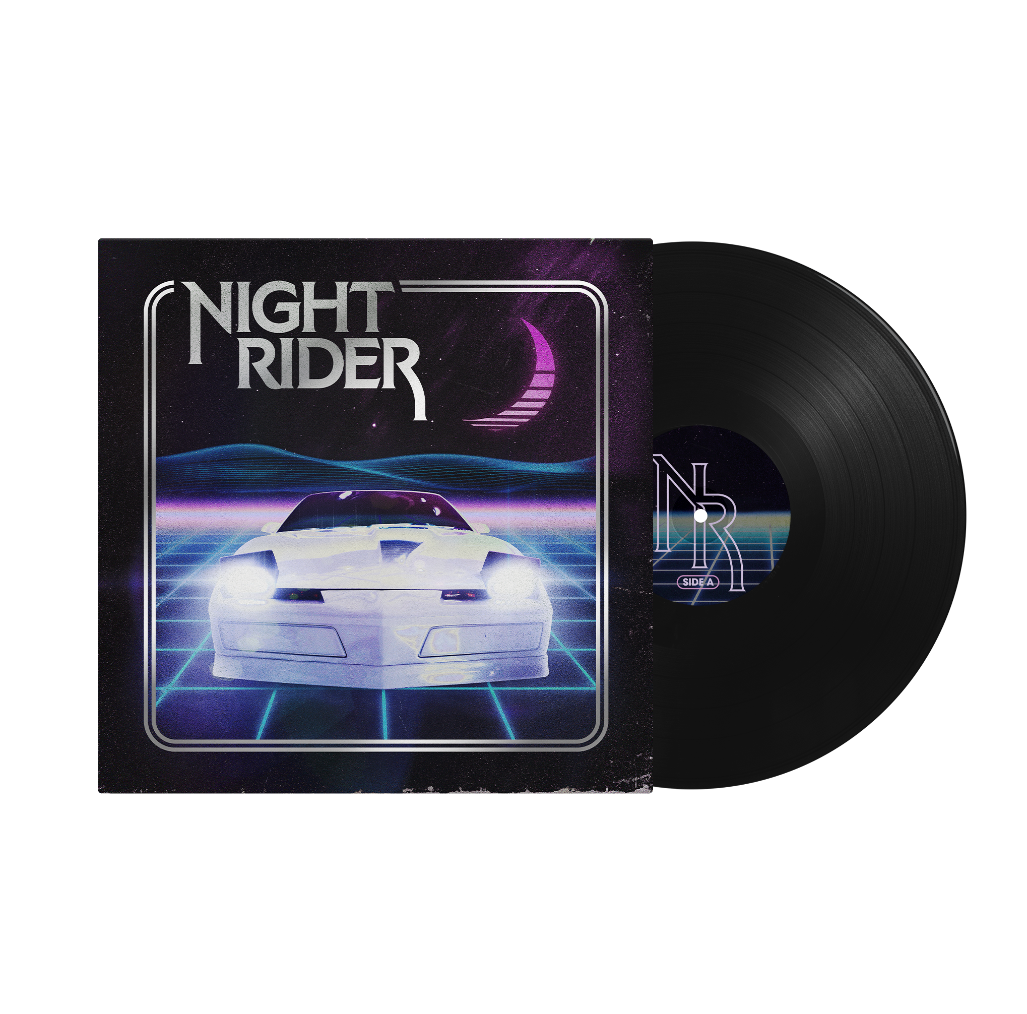 Night Rider - Self Titled Vintage Black LP