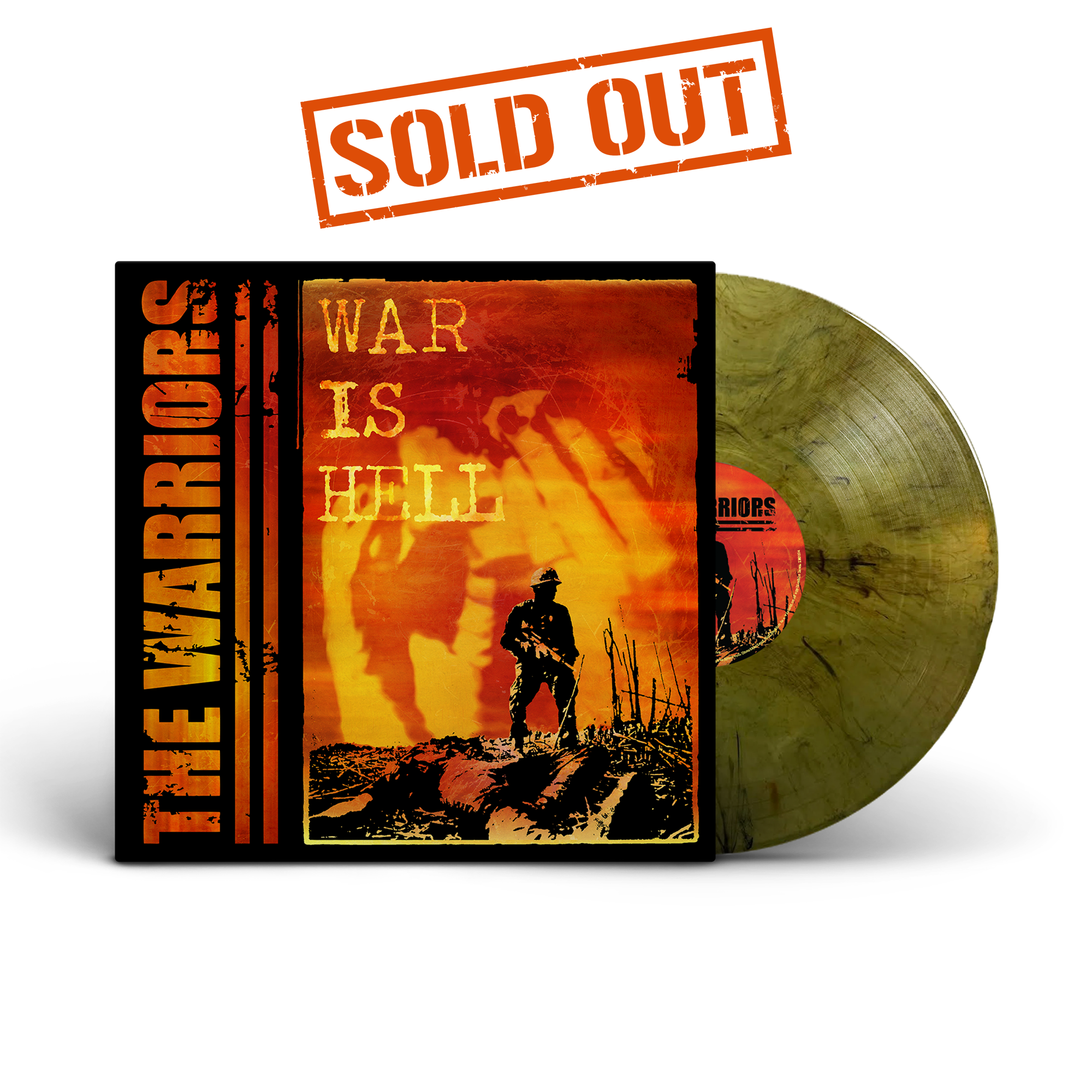 The Warriors - War Is Hell Vinyl - Camo (Pre-Order)