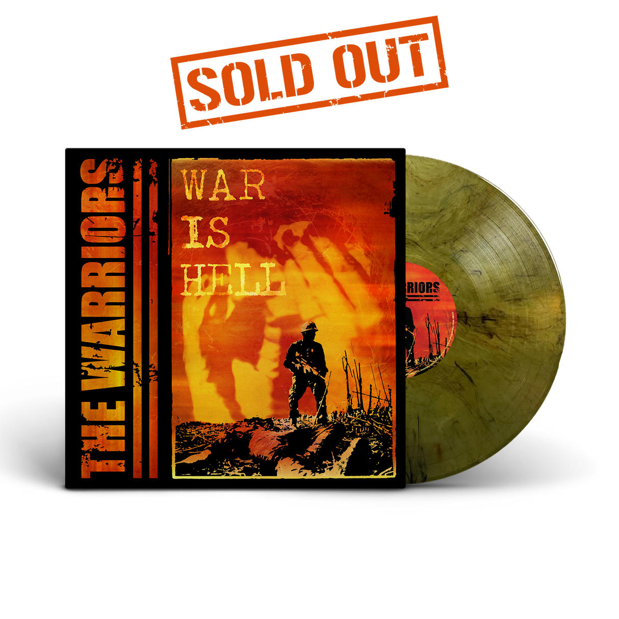 The Warriors - War Is Hell Vinyl - Camo (Pre-Order)