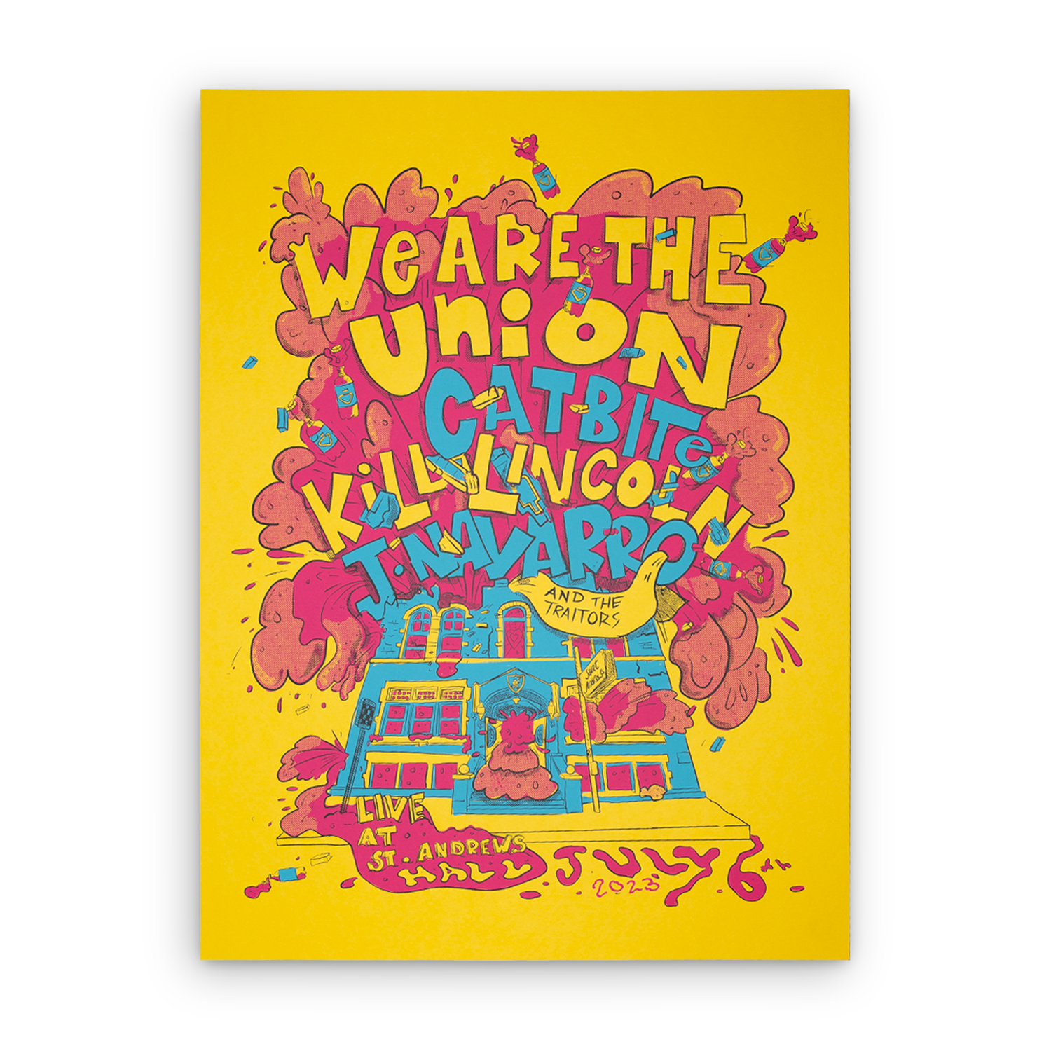 We Are The Union - Live at St. Andrews Hall Poster