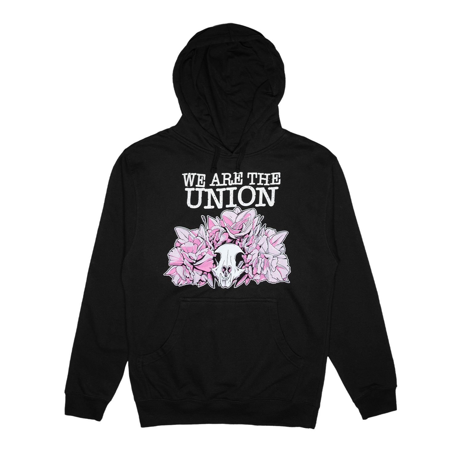 We Are The Union - Rose Skull Hoodie