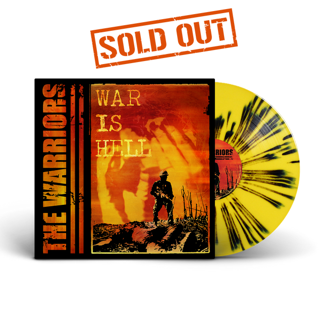 The Warriors - War Is Hell Vinyl - Yellow & Black Splatter (Pre-Order)