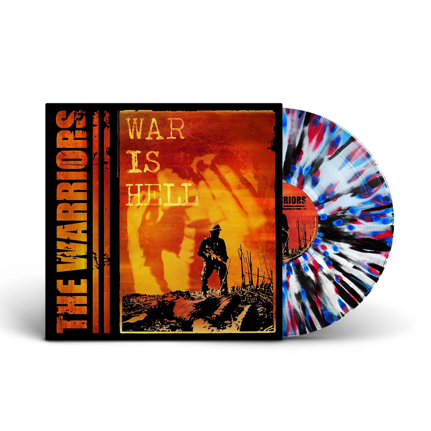 The Warriors - War Is Hell Vinyl - Red Black & Blue Splatter (Pre-Order)