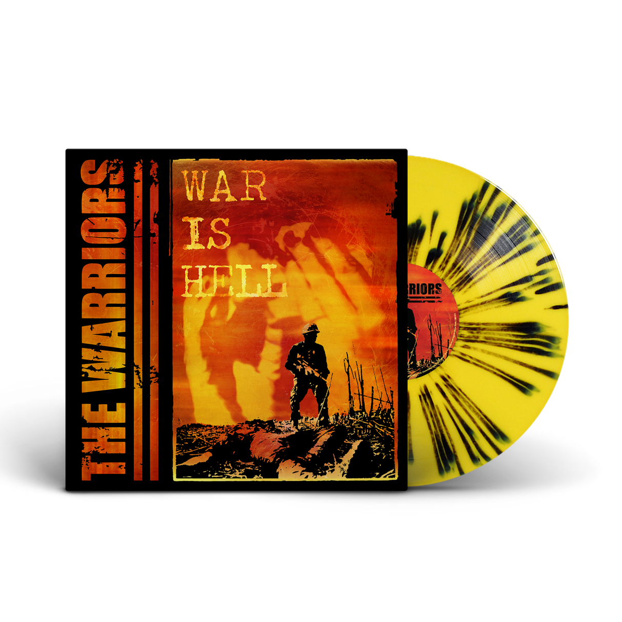 The Warriors - War Is Hell Vinyl - Yellow & Black Splatter (Pre-Order)