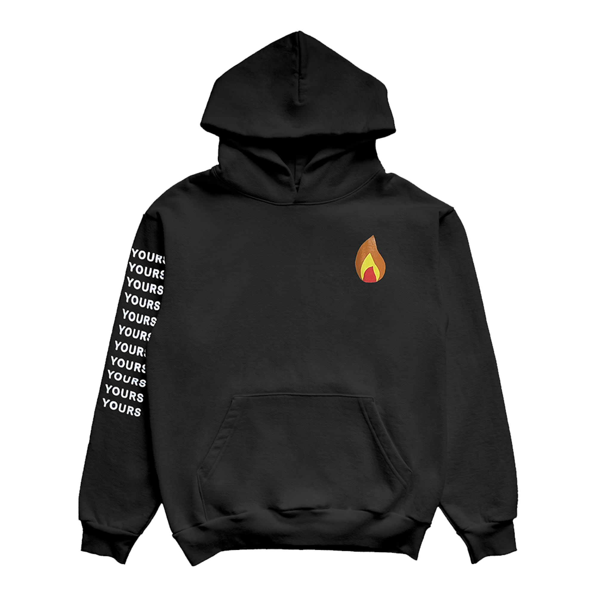 Yours Truly - Flames Hoodie