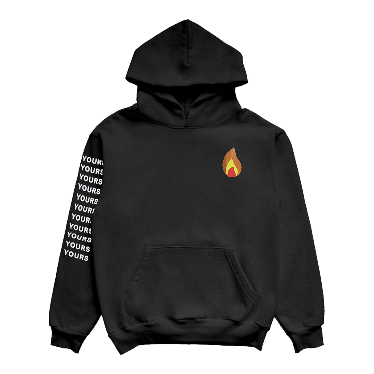 Yours Truly - Flames Hoodie