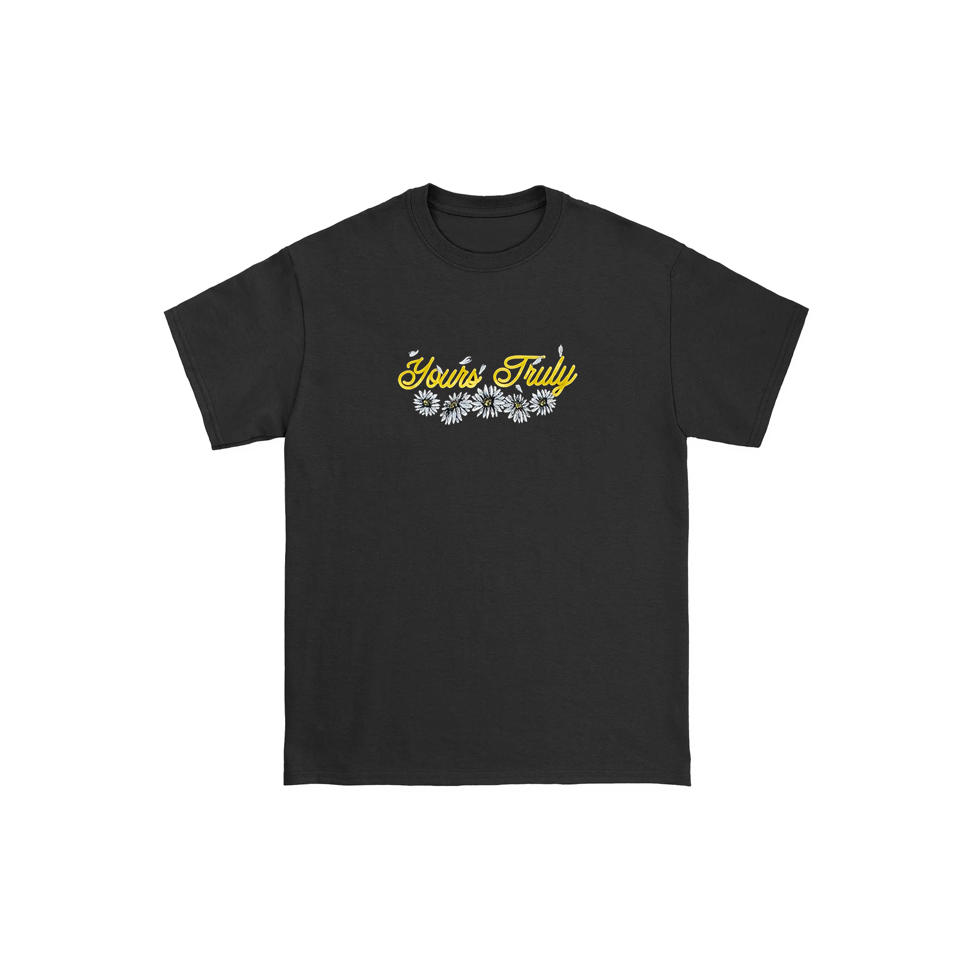 Yours Truly - Logo Flowers Tee