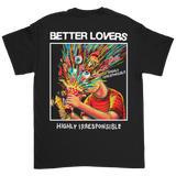 Better Lovers - Highly Irresponsible Album Art T-Shirt (Pre-Order)