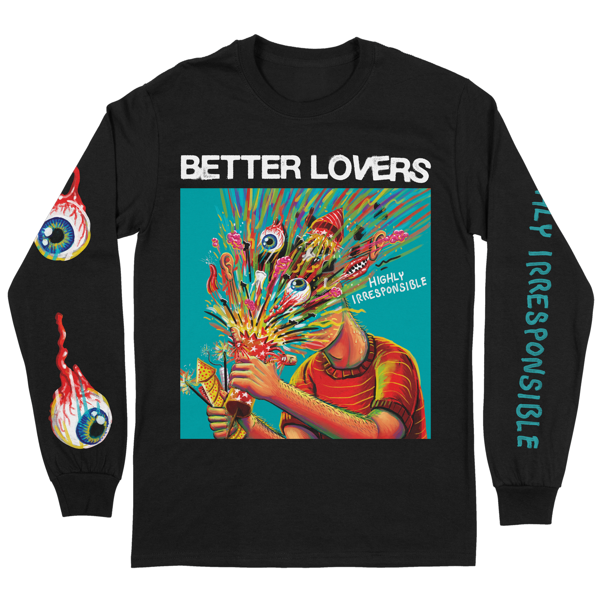 Better Lovers - Highly Irresponsible Album Art Longsleeve (Pre-Order)