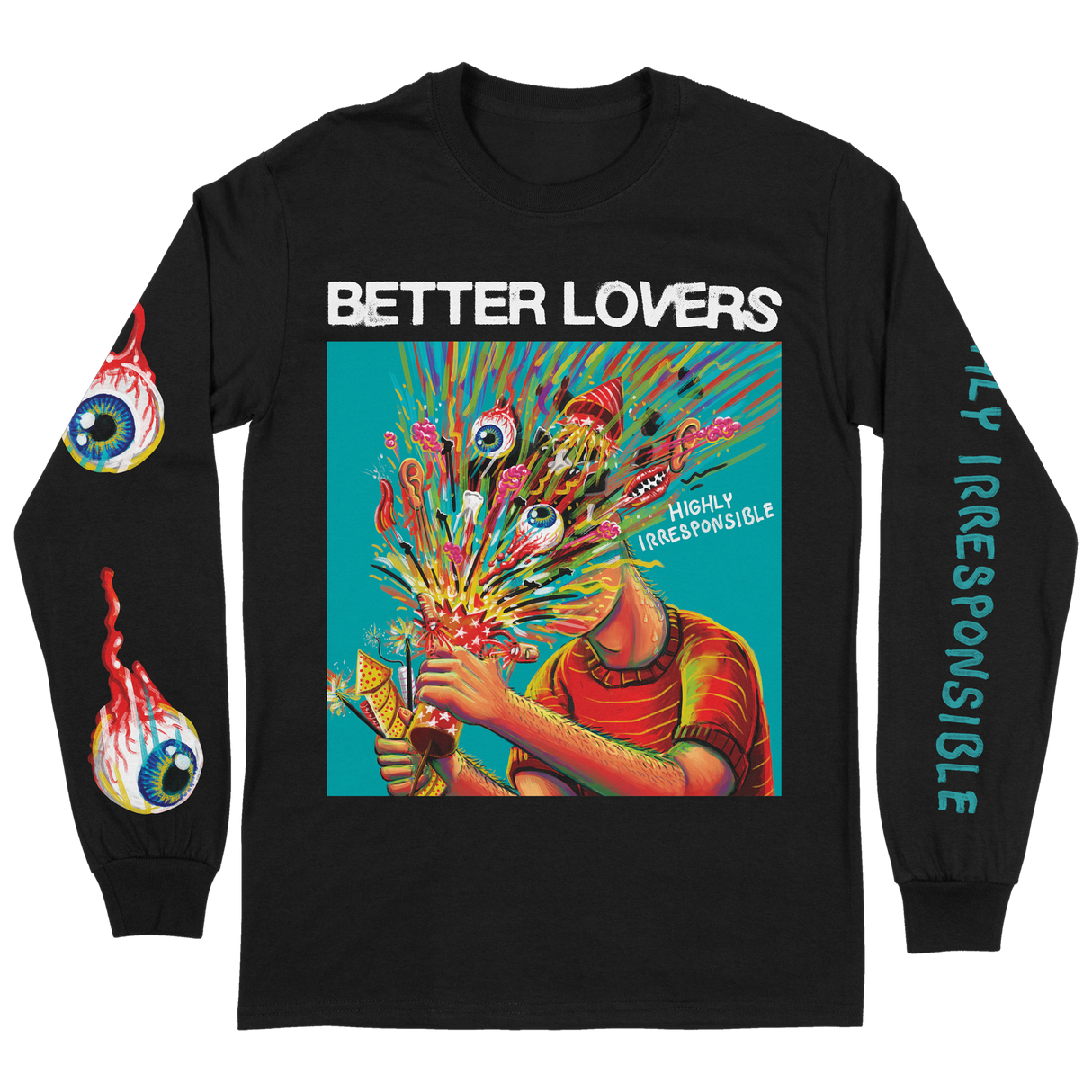 Better Lovers - Highly Irresponsible Album Art Longsleeve (Pre-Order)