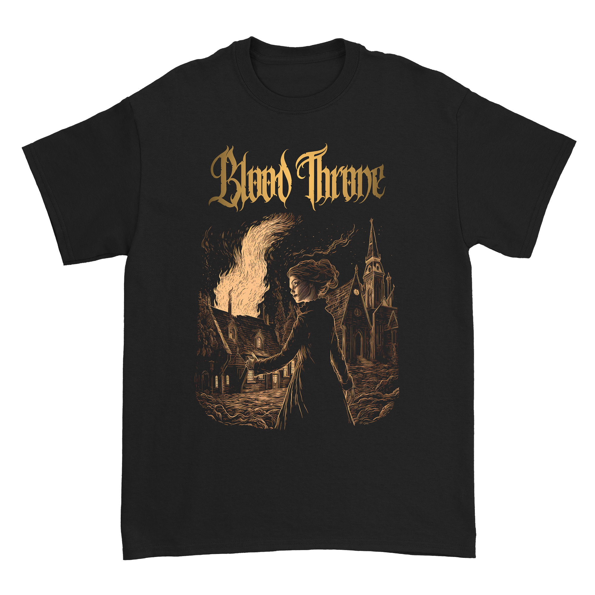 Blood Throne - Arsonist Witch T-Shirt