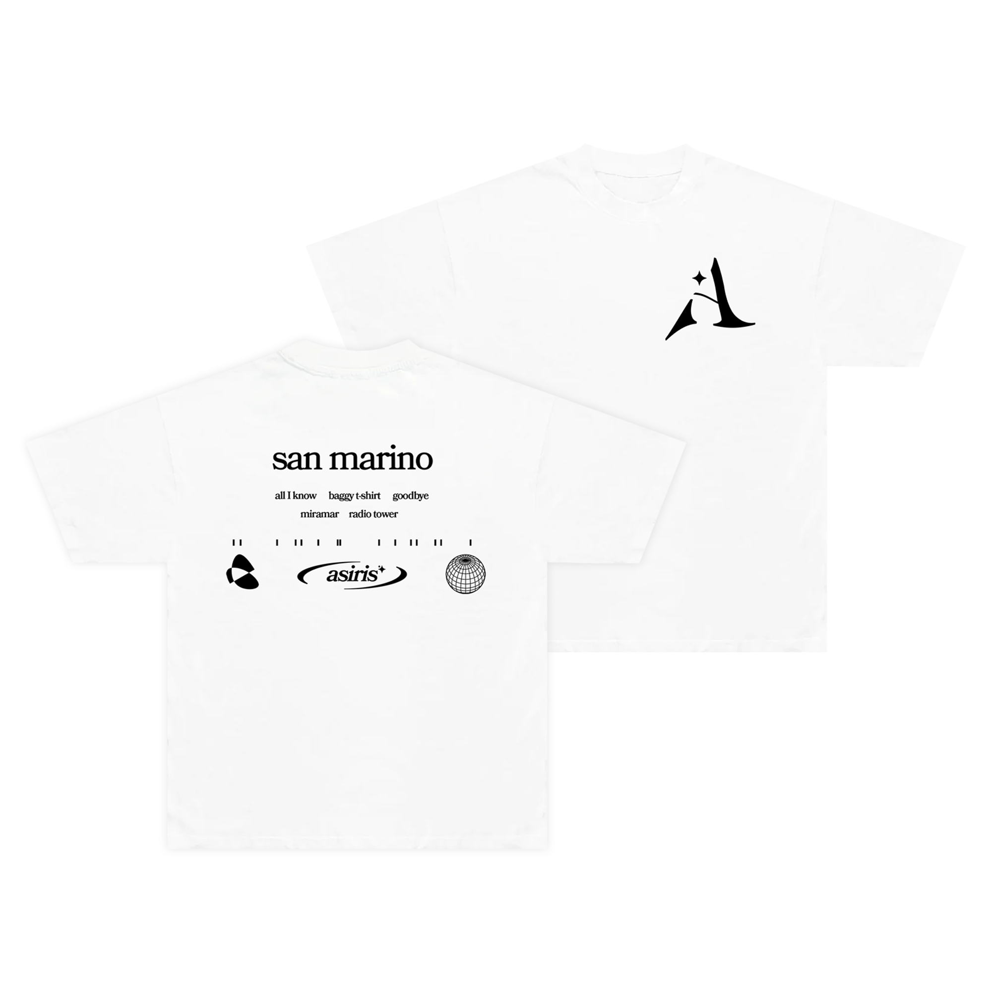 Asiris - Boxy T-shirt (Pre-Order)