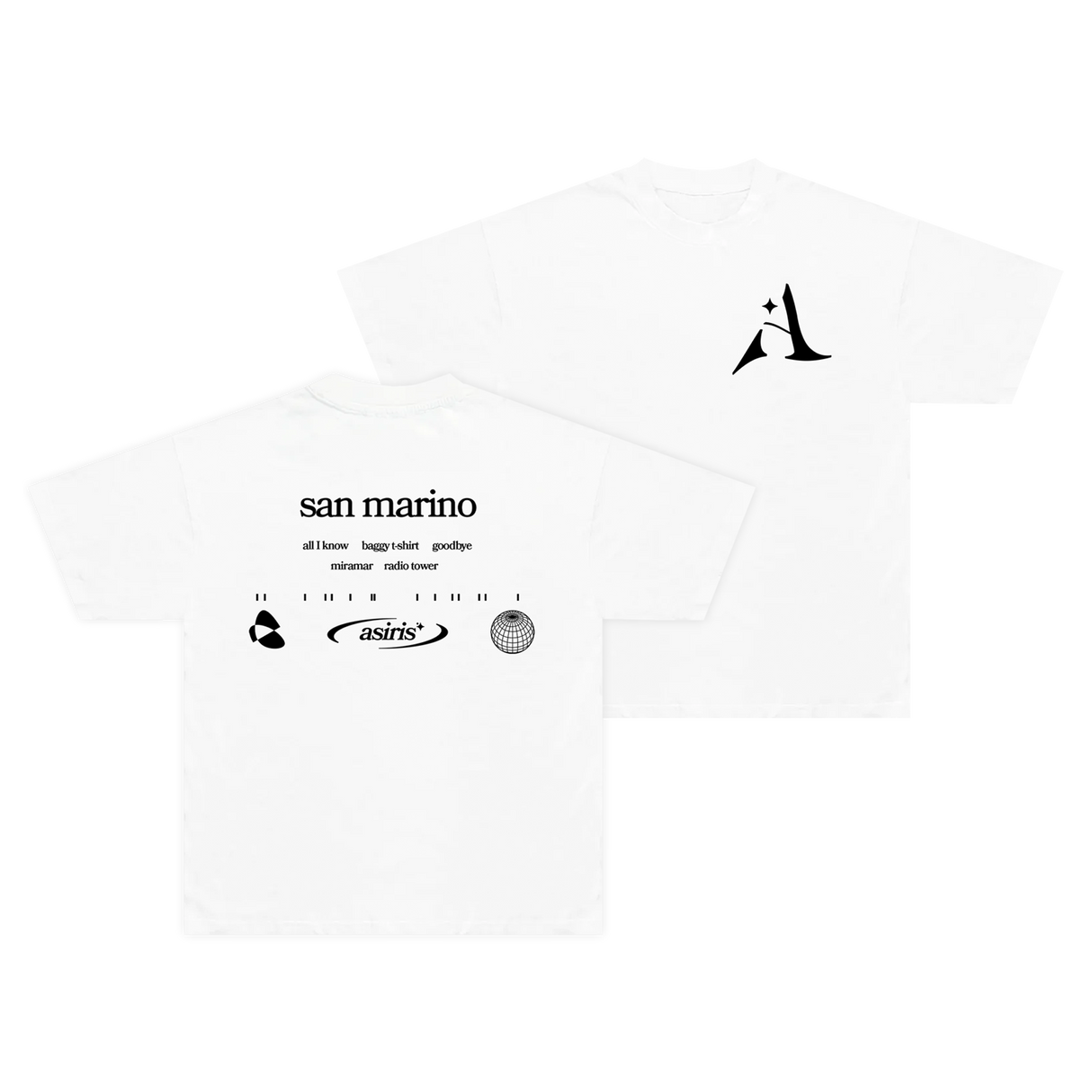 Asiris - Boxy T-shirt (Pre-Order)