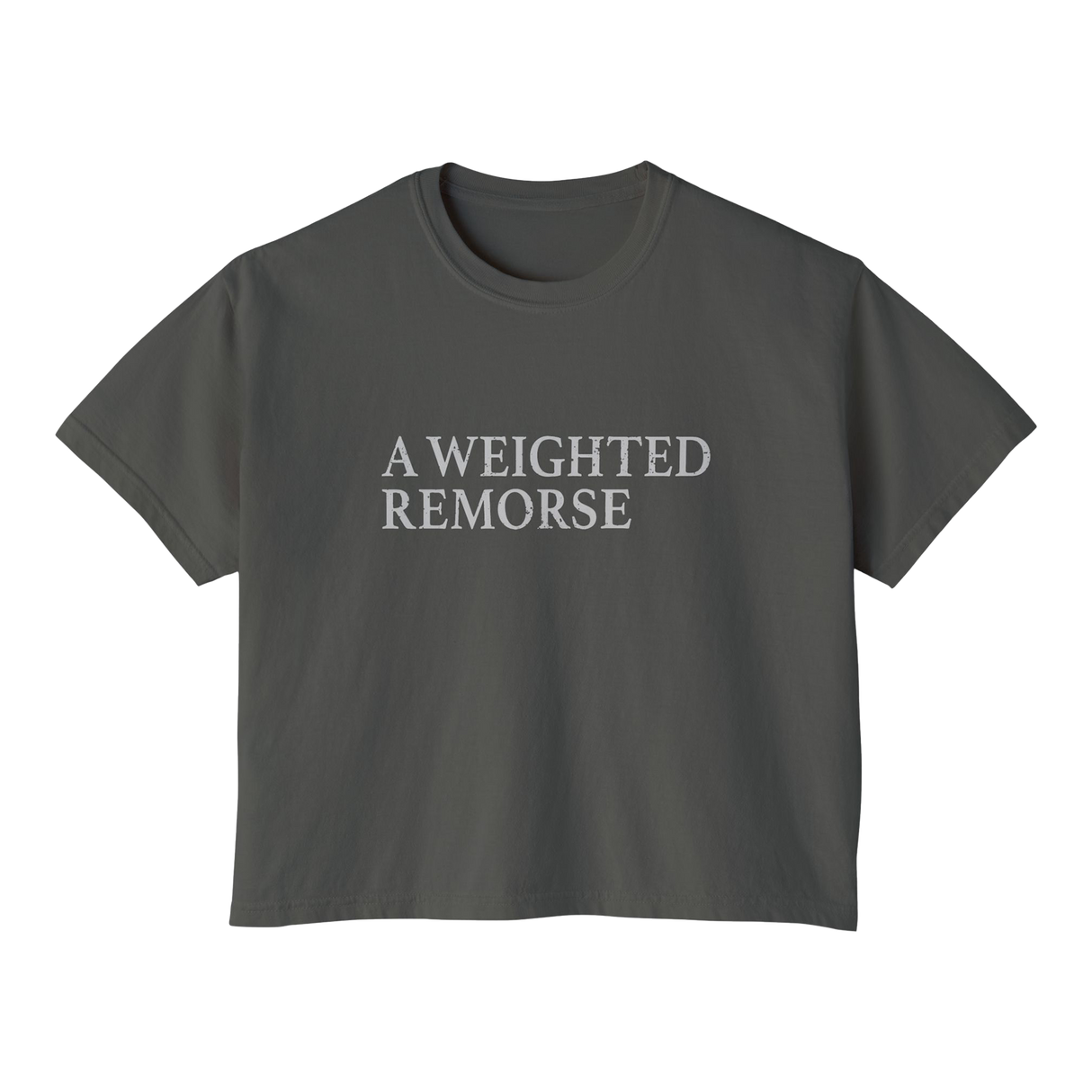 Rett Smith - Boxy Women's A Weighted Remorse Tee